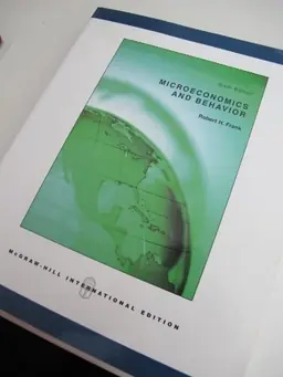Microeconomics and behavior - Begagnad bok